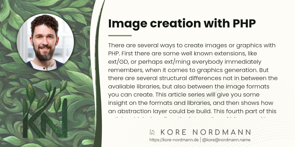 Image creation with PHP