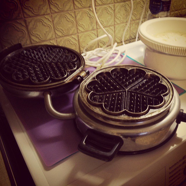 #vintage #waffles :-D