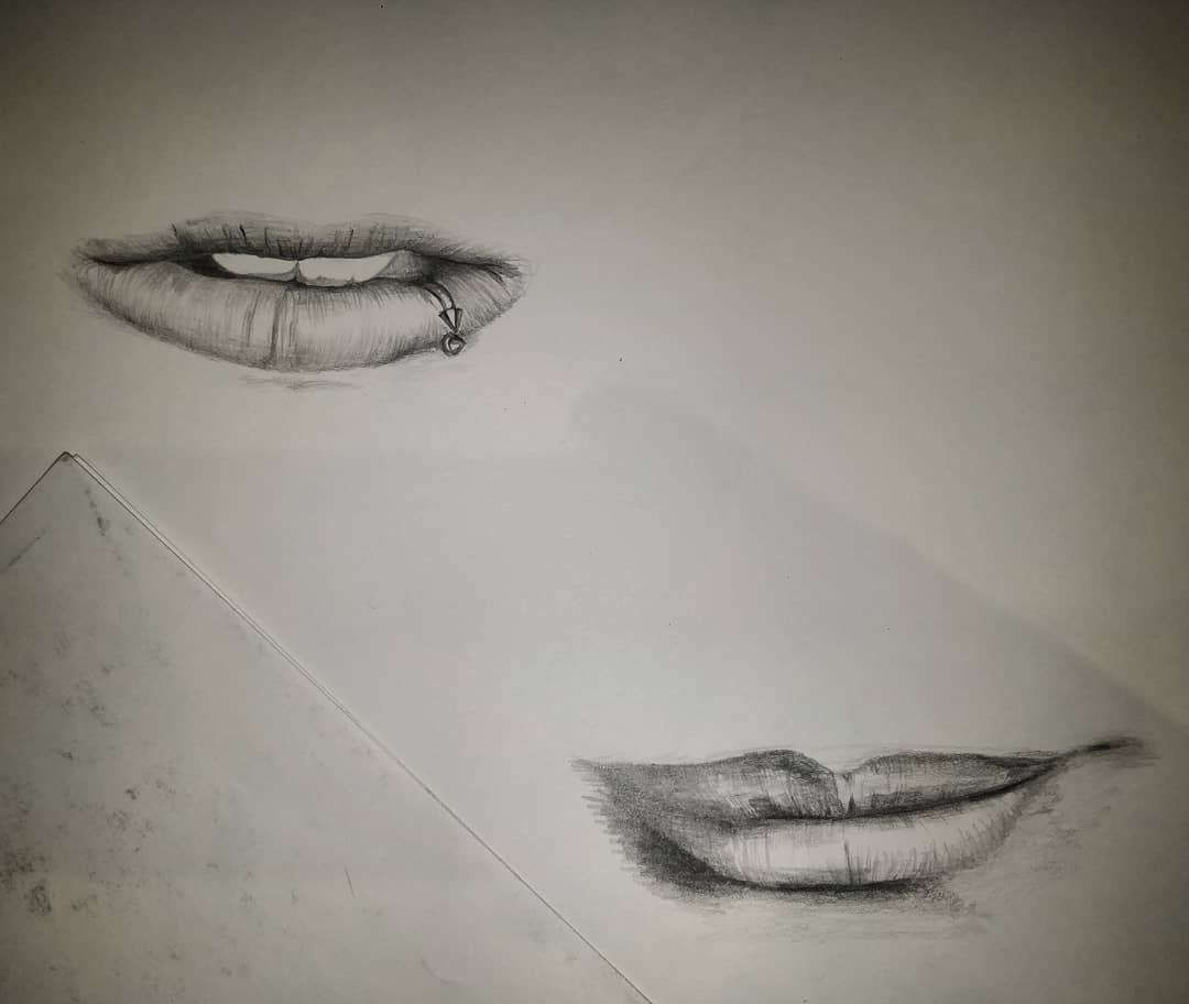 Making progress - today it was all about mouths... #drawing #learning