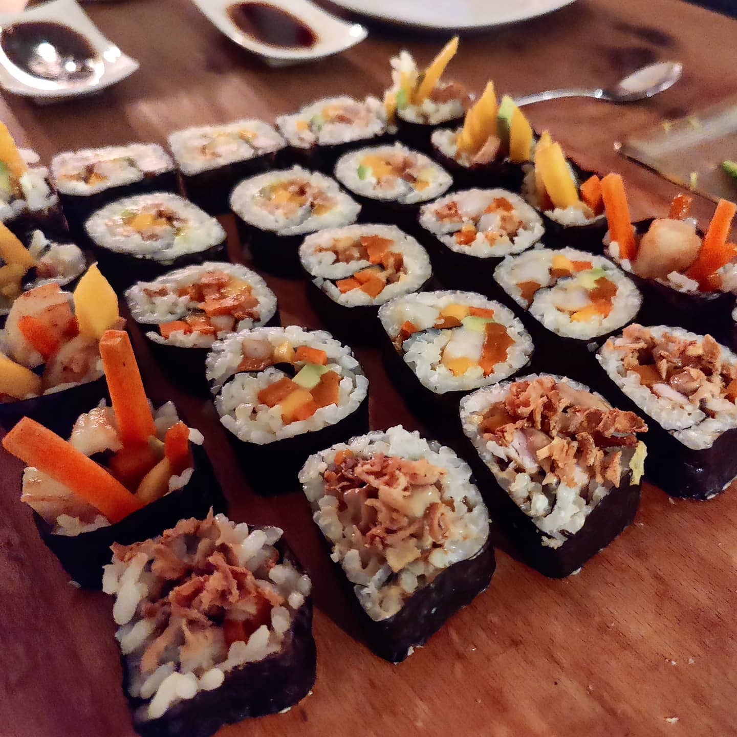 #selfmade #sushi - #omnomnom