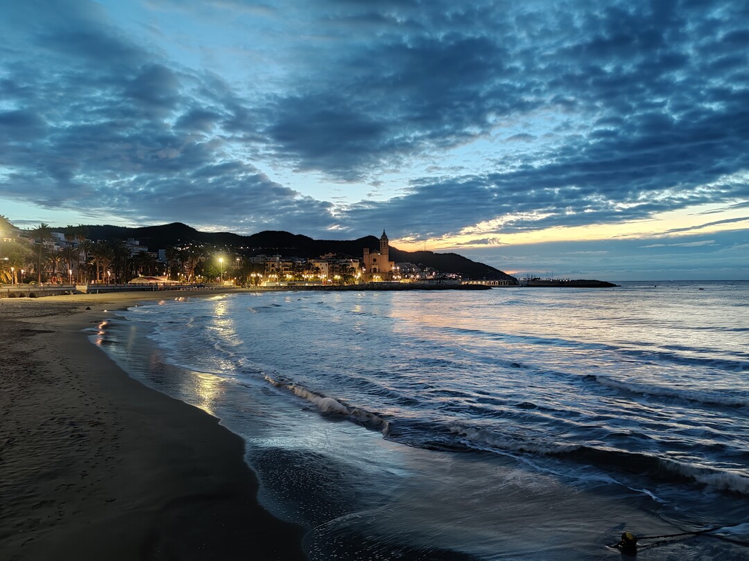 Sunrise in #sitges
