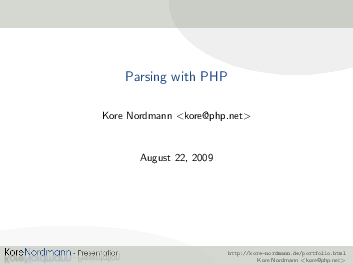 Parsing With Php