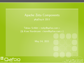 Phpday Zeta Components