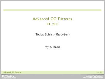 Ipc Advanced Oo Patterns