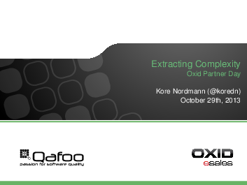 Oxid Extracting Complexity