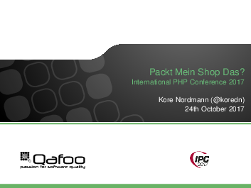 International Php Conference Packt Mein Shop Das Load Testing Performance Und Co 